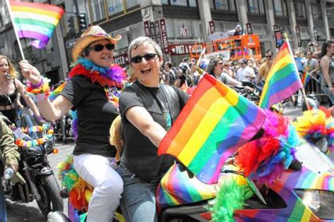 Gay Pride Parade Marchers Celebrate 1 Year Anniversary Of Same Sex