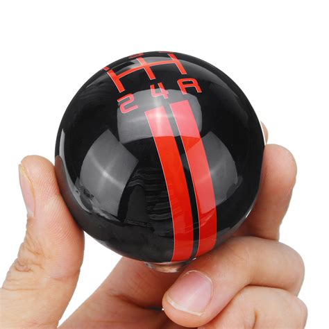 5 Speed Resin Gear Shift Knob For Ford Mustang Universal