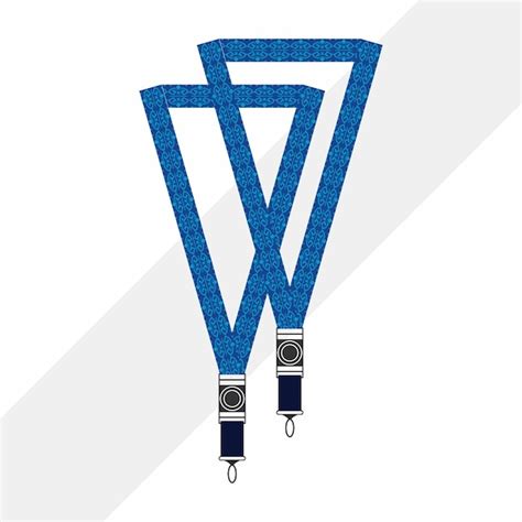 Premium Vector Id Card Templates And Key Chain Lanyards
