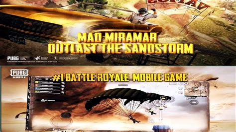 Pubg Mobile 0 18 0 New Update Mad Miramar Sandstorm Alert And New