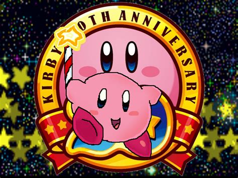 Kirby's 20th Anniversary by dyspepsias on deviantART