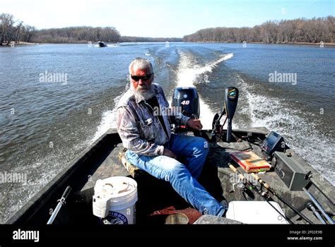 Fishing Guide Dick Griz Grzywinski Of St Paul On The Mississippi