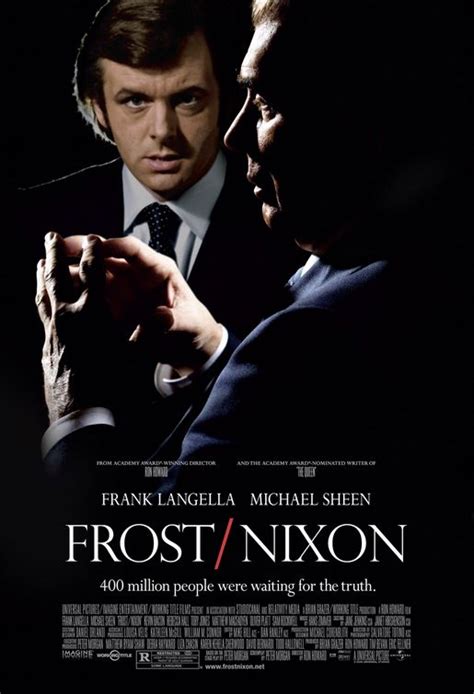 Frost / Nixon Movie Poster (#1 of 3) - IMP Awards