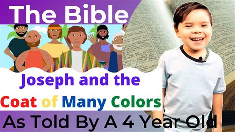 Adorable 4 Yr Old Tells Bible Stories Joseph And The Coat Of Many