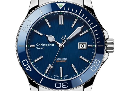 OceanicTime: CHRISTOPHER WARD C60 Trident Pro 600 new BLUE