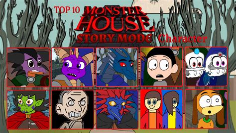 My Top 10 Monster House Story Mode Characters by AladdinDragonson42 on ...