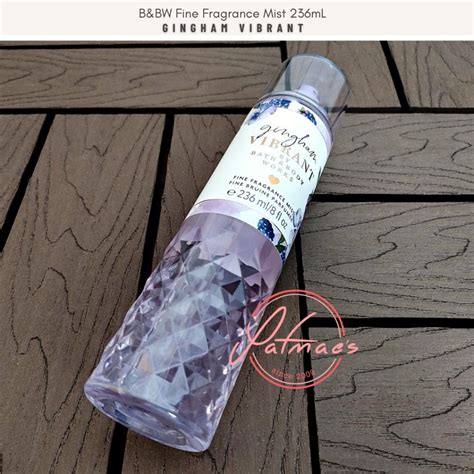 Bath And Body Works Gingham Vibrant Fine Fragrance Mist For Women 236ml