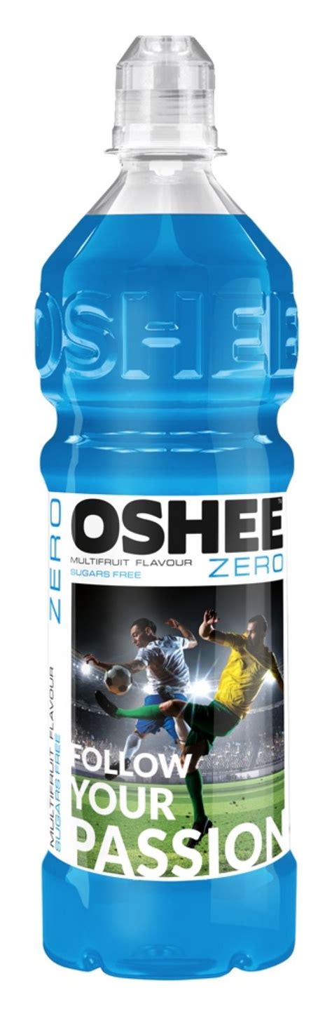 OSHEE ZERO Izotonický nápoj multifruit 750 ml Cebra shop