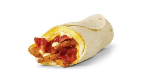 Spicy QSR Breakfast Burritos : Wendy's Breakfast Burrito