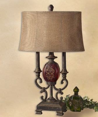 BellaSoleil Messages Lamp Table Lamp Tuscan Living Rooms