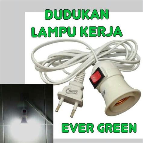 Jual Dudukan Lampu Kerja Meter Assy Fitting Lampu Gantung Switch