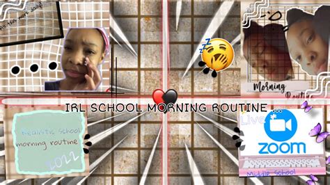 My Realistic School Morning Routine Irl In 2022 Youtube