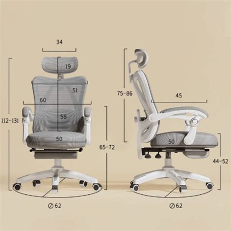 Silla Ergonómica Moderna Para Oficina En Casa T18 Crusec