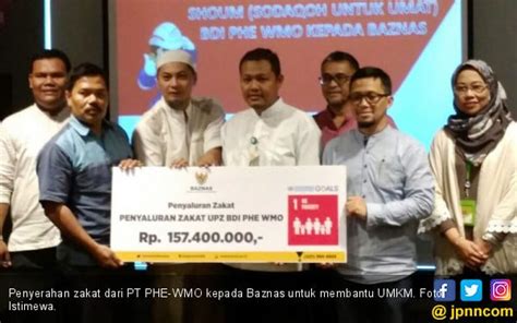 Pertamina Hulu Energi Bantu Progam UMKM Melalui Baznas