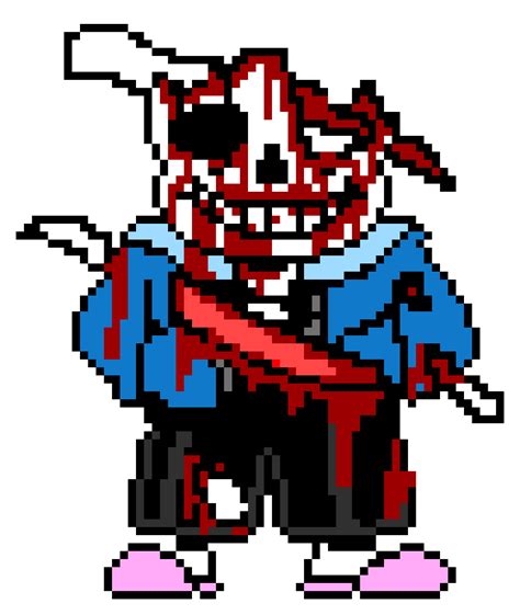 Insanitytale Sans Pixel Art Maker