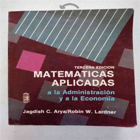 Matematicas Aplicadas Administracion Ofertas Enero Clasf