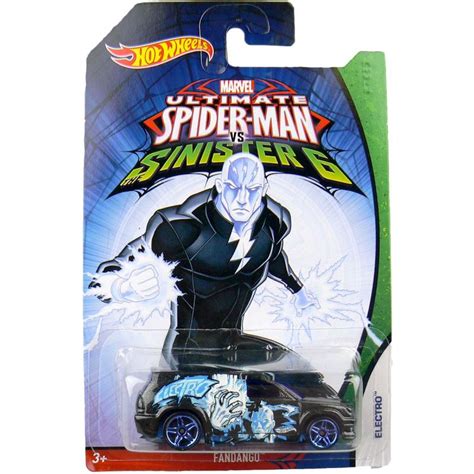 Hot Wheels Spiderman Aut Ko Fandango Electro Max Kovy Hra Ky