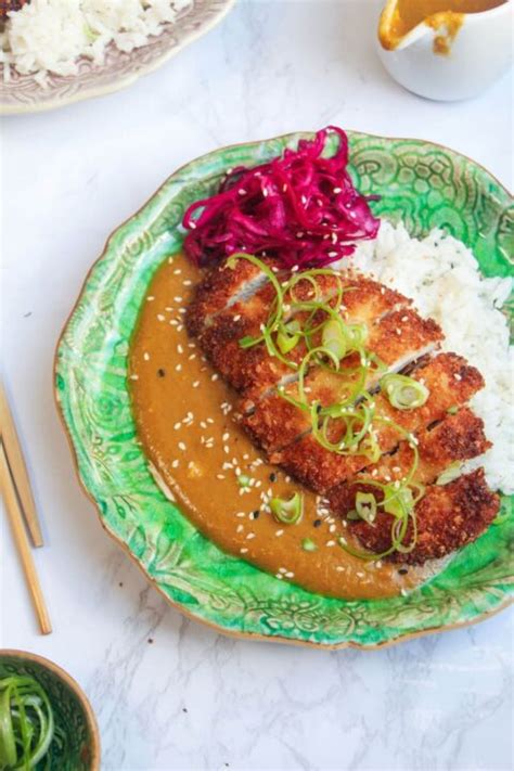 Crispy Chicken Katsu Curry Dished By Kate