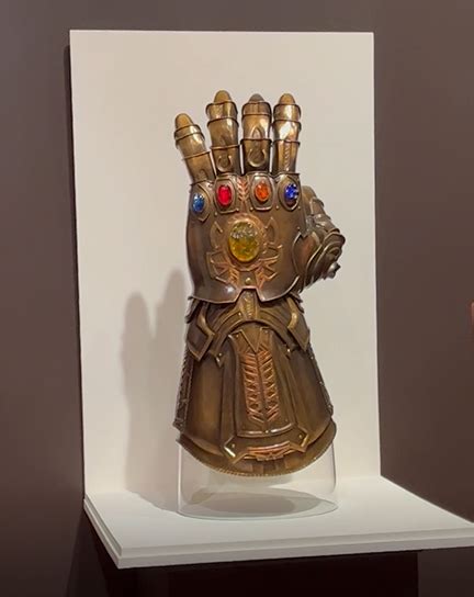 Thanos Gauntlet Unveiled At Italian American Museum Of Los Angeles