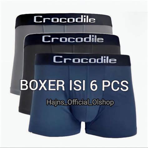 Jual Celana Dalam Pria Boxer Pcs Dewasa Nyaman Bahan Katun Spandek