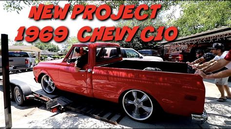 1969 Chevy C10 Slammed Gm Bowtie Truck HD Wallpaper