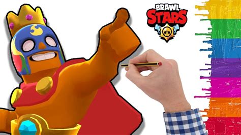 El Primo Boyama Brawl Stars Karakterleri çizimi