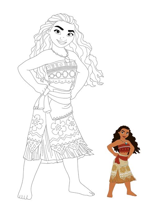 Princess Moana Coloring Pages 2 Free Coloring Sheets 2020 Disney