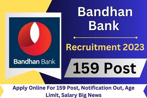 Bandhan Bank Recruitment Apply Online For Post Notification