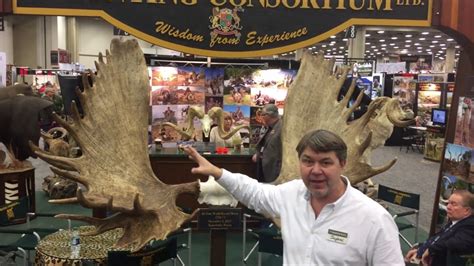 Biggest Moose antlers in the World Самые крупные лосиные рога в мире