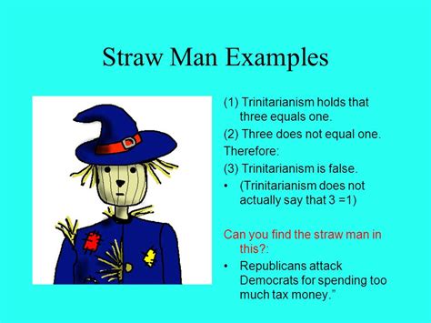 Straw Man Fallacy Examples In Commercials