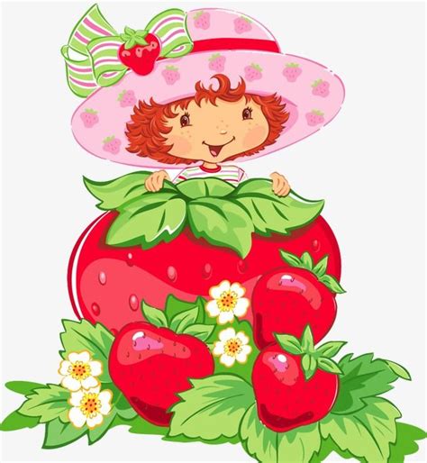 Pintado A Mano Frutas Fresa Png Strawberry Girl Im Genes Vectoriales