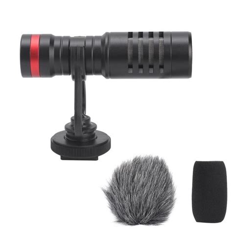 Yosoo Microphone Pour Cam Ra Ey A Mini Microphone Haute Sensibilit