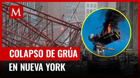 Gr A Se Incendia Y Colapsa Sobre Un Edificio En Nueva York Grupo Milenio