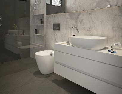 Minosa Modern Monochrome Bathroom Design