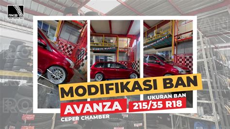 Modifikasi Ban Mobil Avanza Ceper Chamber Ganti Accelera Sigma Ukuran