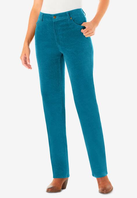 Corduroy Straight Leg Stretch Pant Fullbeauty Outlet