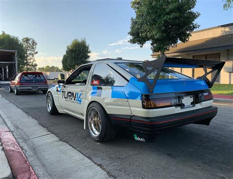 Toyota Ae86 With A Type R Turbo K20c1 Inline Four Engine Swap Depot