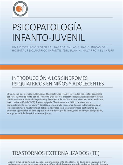 Psicopatología En Niños Y Adolecentes Pdf Pdf Desorden Hiperactivo