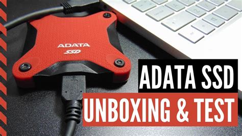 Adata Sd Q Durable External Ssd Unboxing And Test Youtube