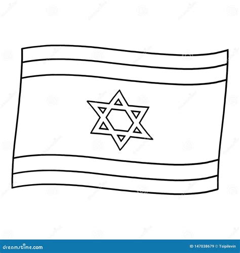 Israel Outline Map Cartoon Vector | CartoonDealer.com #121930795