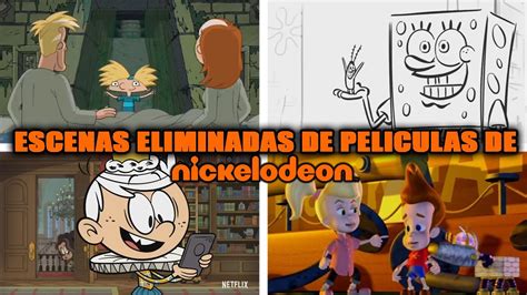 10 ESCENAS ELIMINADAS De Peliculas De INFANTILES De NICKELODEON YouTube