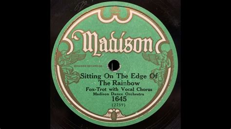 Sitting On The Edge Of The Rainbow Madison Dance Orchestra Youtube