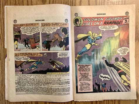 Showcase 55 1965 Doctor Fate Hourman Solomon Grundy Ebay