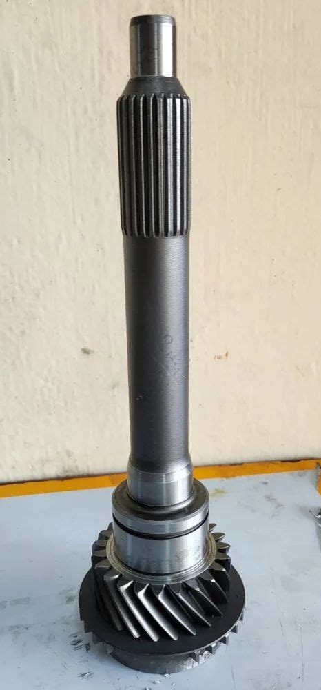 Stainless Steel Four Wheeler Ashok Leyland Dost Gearbox Input Shaft