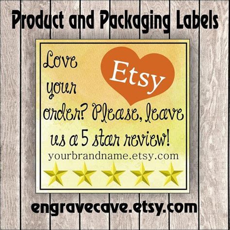 Etsy mailing Etsy Label Product label Packaging label | Etsy | Custom ...