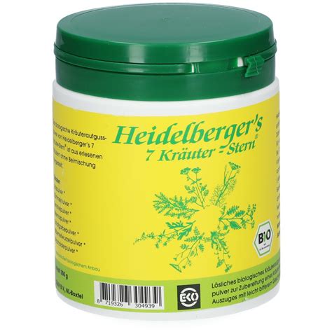 BIO Heidelbergers 7 Kräuter Stern Thé 250 g shop apotheke ch