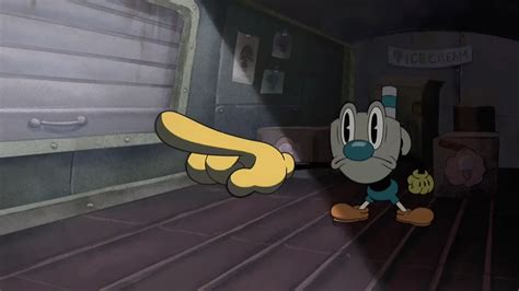 Mugman Pointing Blank Template Imgflip