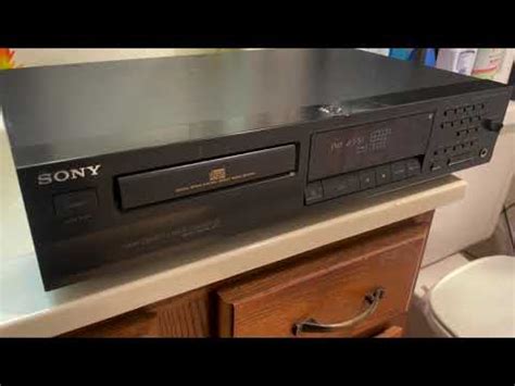 Sony Cdp Single Hybrid Pulse Cd Compact Disc Player Youtube