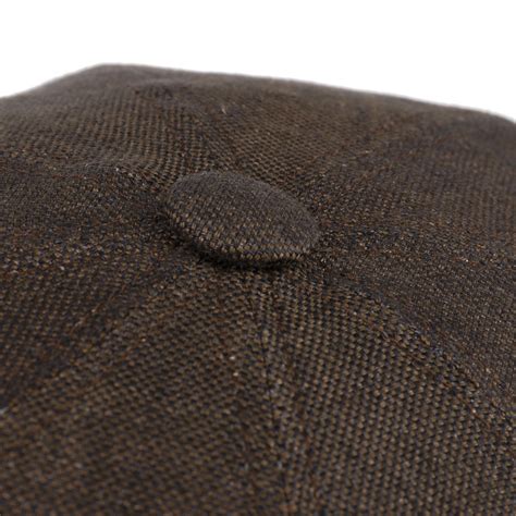 Hatteras Classic Linen Flat Cap By Stetson