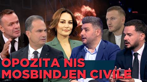 LIVE Si do vazhdojë mosbindja civile e PD Përplasen Karamuço Boçi